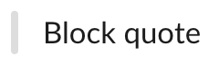 Text als Blockzitat formatiert